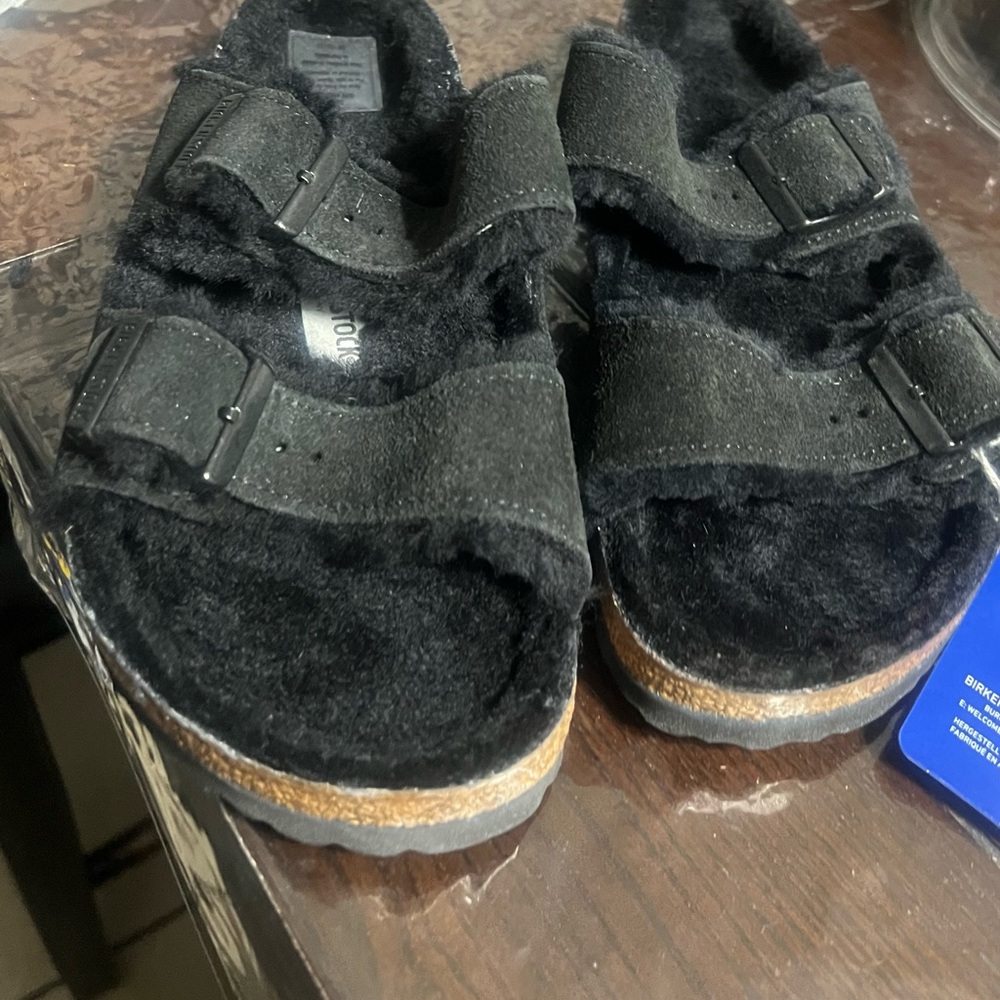Cozy Black Kids Sandals